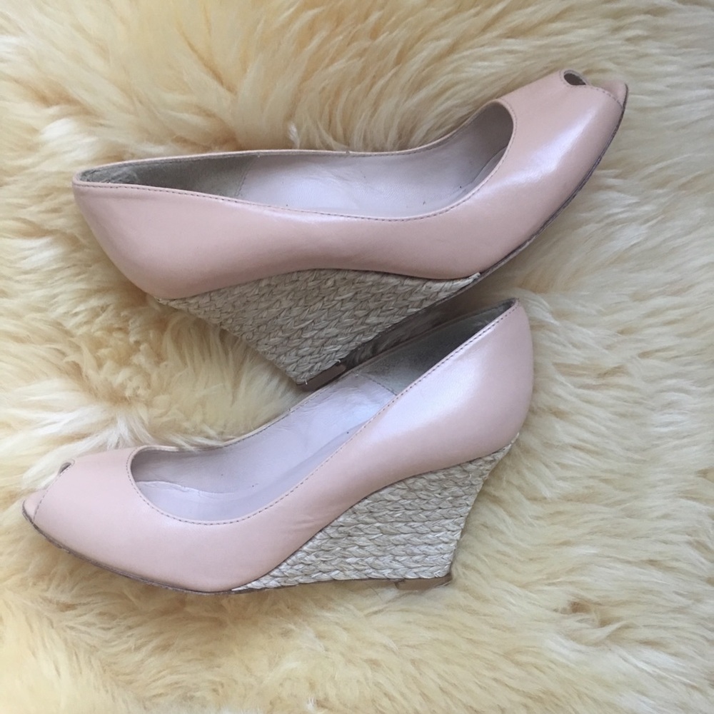 LK Bennett Espadrilles Nude 5.5 VGUC
